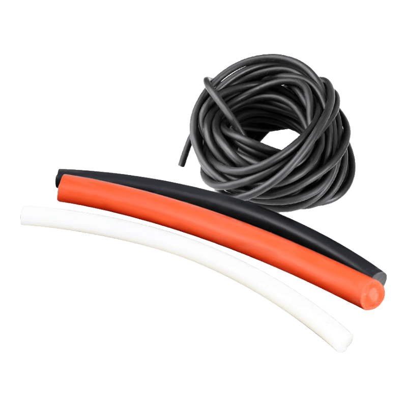 ZHIDE nitrile rubber strips, wear-resistant and oil-resistant, 8mm, 1 meter, in stock.