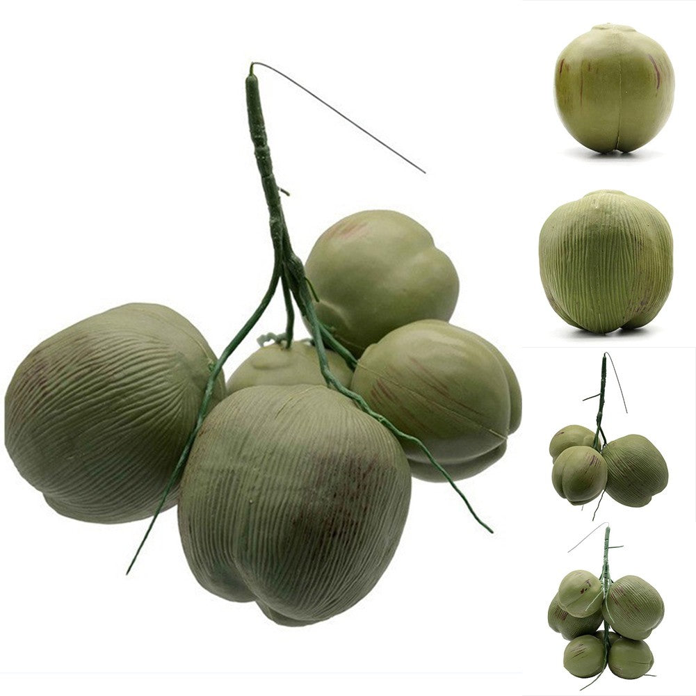 Note Package Content Farmhouse Decor Artificial Coconut Realistic Appearance