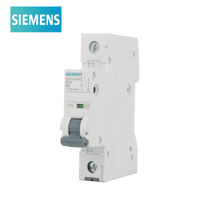 Siemens 5SY6103-8CC 3A 1P 6KA Circuit Breaker