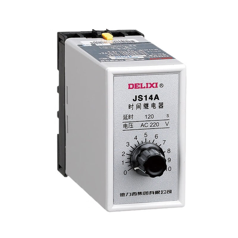 Delixi Electric Transistor Time Relay JS14A 3S AC220V