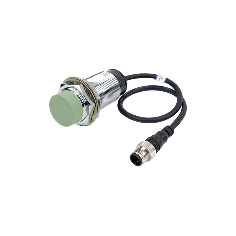 Autonics inductive cylindrical proximity switch 3-wire M12 connector detection distance 15mm NPN; PRWL30-15DN
