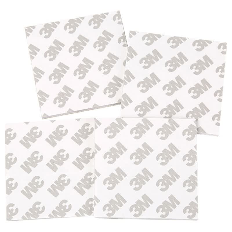 Haisdike HKW-110 Double-Sided Adhesive Tape (100 pieces) Die-cut and stamped sealing tape, double-sided adhesive, nameplate shock-absorbing durable adhesive, strong double-sided adhesive, square 25mm*20mm