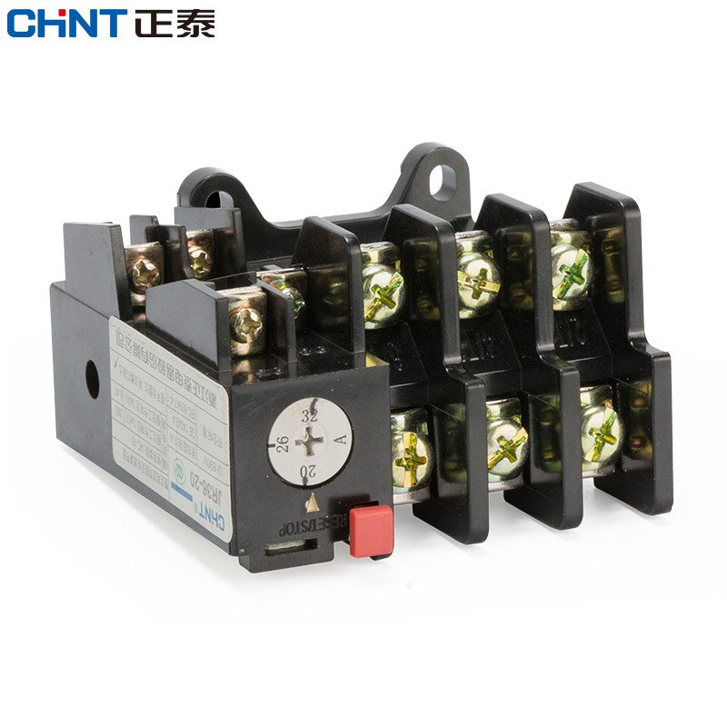 Chint CHNT JR36 thermal relay overload protection motor three-phase current adjustable overcurrent thermal overload JR36-20 0.32-0.5A