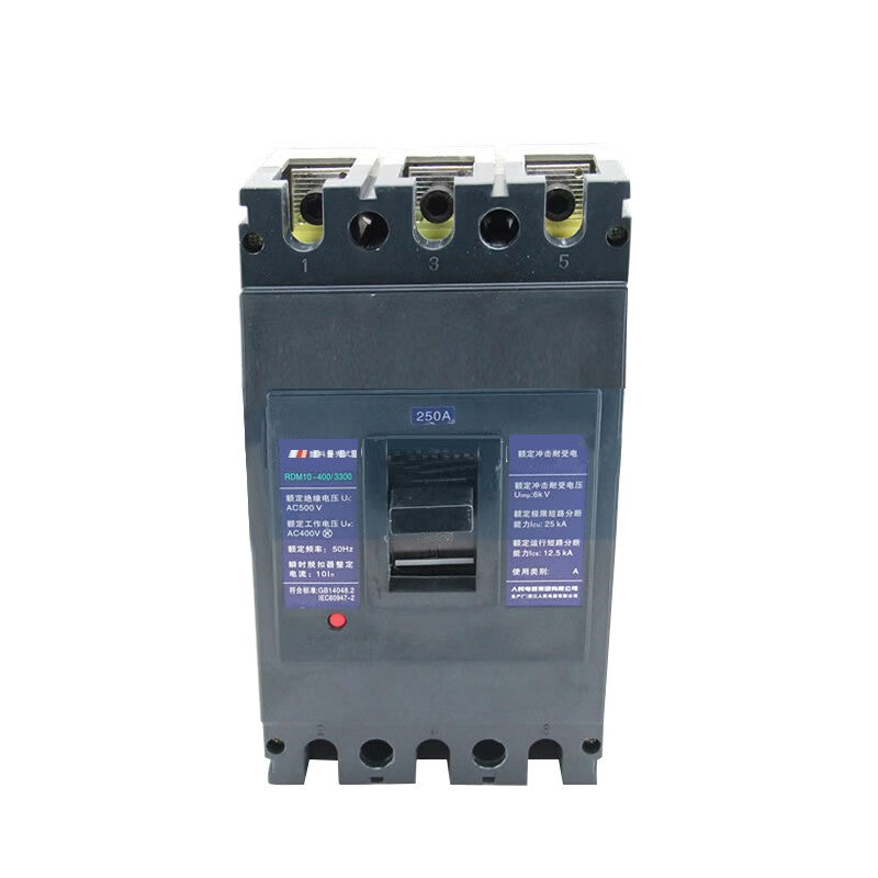 PEOPLE RDM10-400/3300 Circuit Breaker 3P 250A Plastic Case