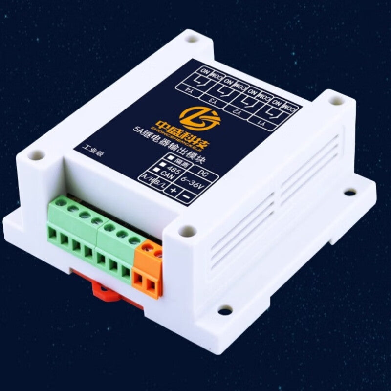 ZHONGSHENGKEJI Relay Output Module, Non-isolated; 24V; 4-channel; WIFI