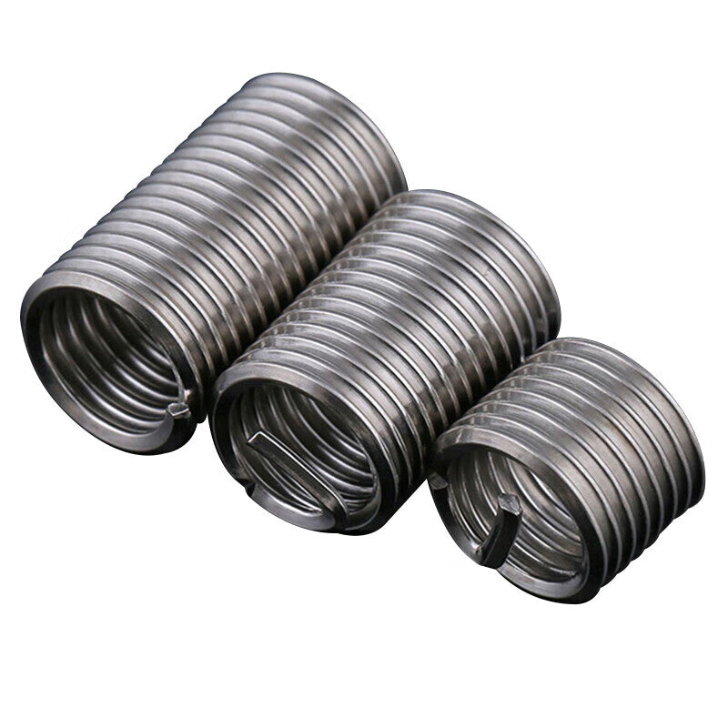 Jingu Lao 304 Stainless Steel Thread Protector Insert, Screw Insert, Wire Insert, M2*0.4*1.5D (10 pieces) KZS-1152