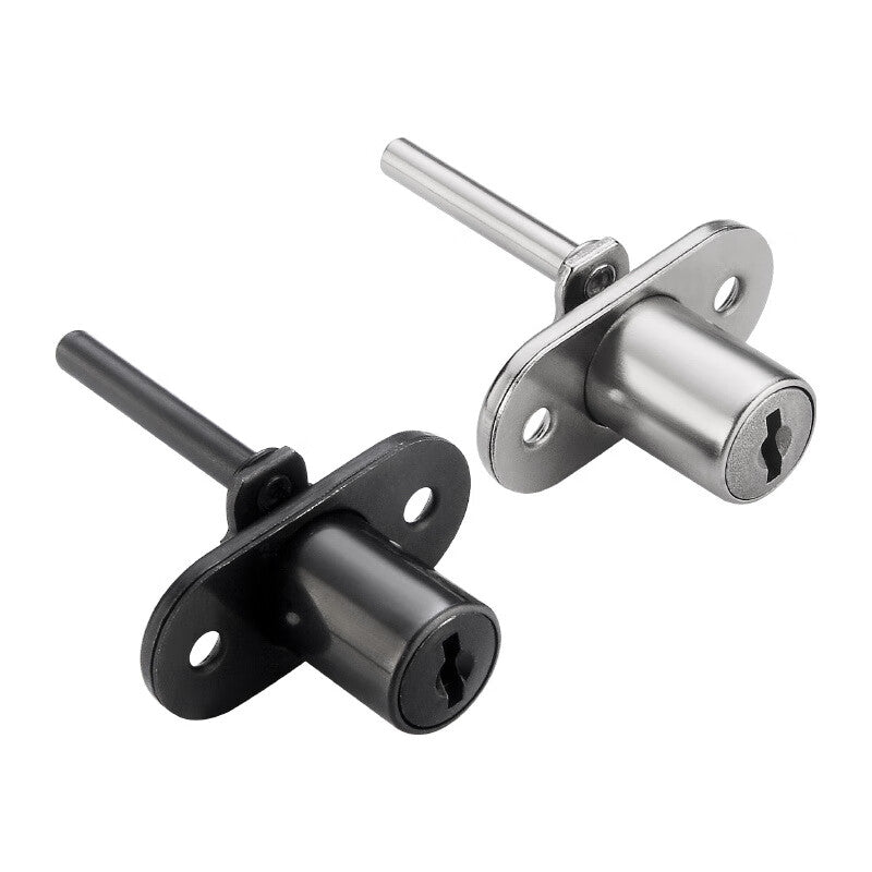 Shengduoshan triple lock head filing cabinet lock cylinder office desk computer desk linkage lock one lock three drawer lock cabinet door lock home