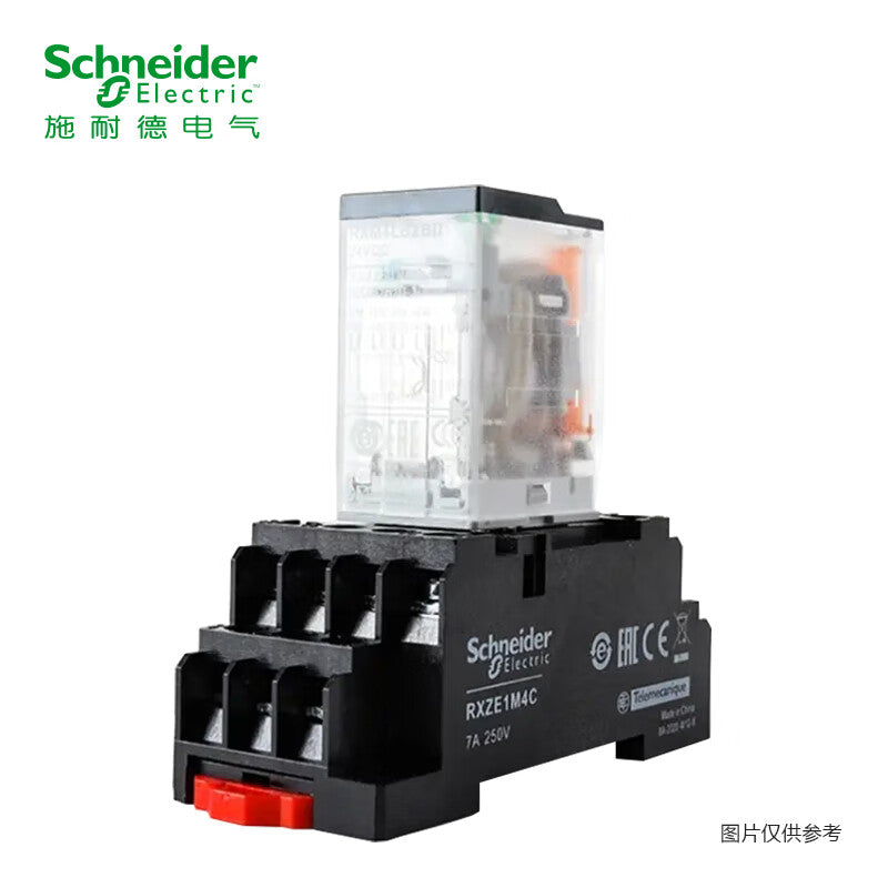 Schneider RXM Series Intermediate Relay 24VDC with LED Indicator