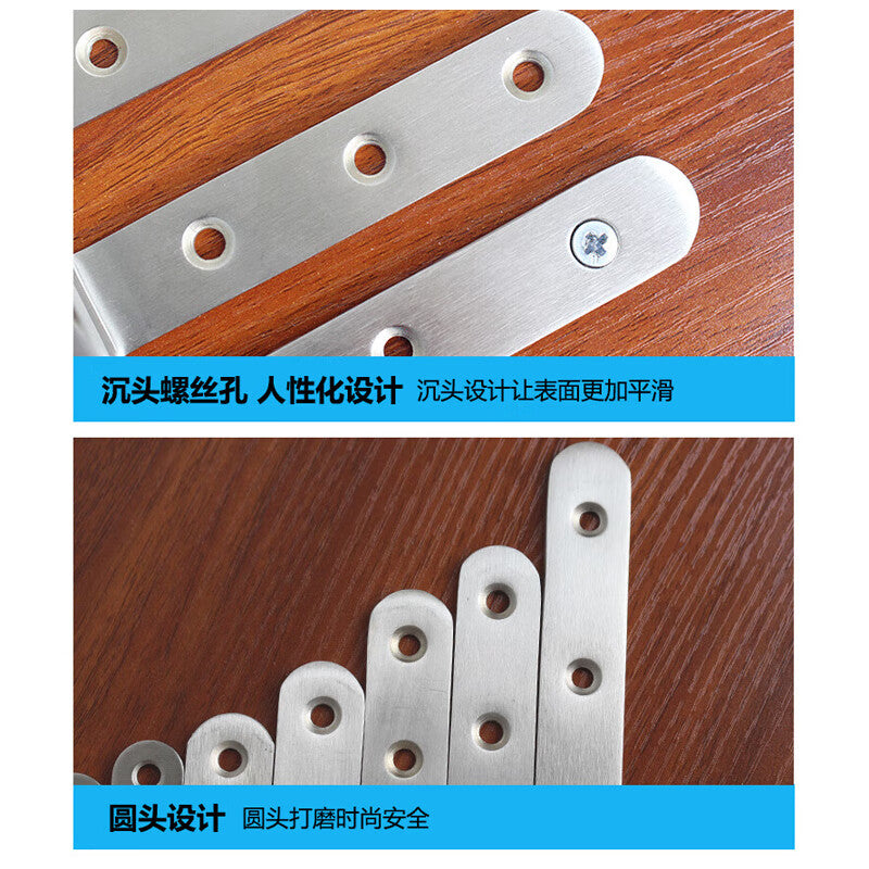 Hesterig Thickened Stainless Steel Corner Bracket, 90-degree Right Angle Corner Bracket, Triangular Bracket, L-shaped Corner Bracket, Shelf Support Fixing Bracket (with screws), No. 7 Corner Bracket, 85*85*20mm (2 pieces), JG-1894
