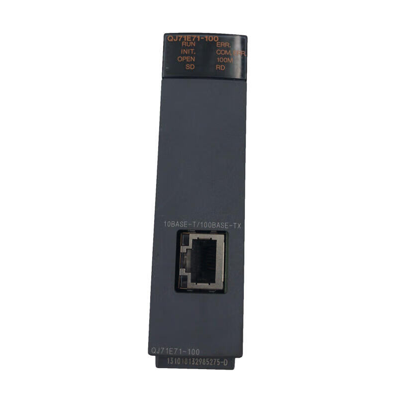 Mitsubishi Electric PLC, communication module, Ethernet module, 10BASE-T/100BASE-TX; QJ71E71-100