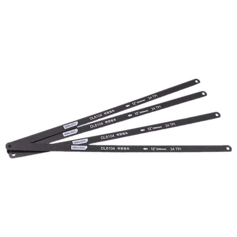 Deli Tools 12-inch 24T Hacksaw Blade; DL6104