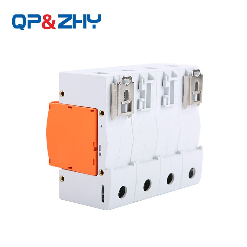 QP&ZHY 4P SPD Power Supply Lightning Protector 100KA 380V