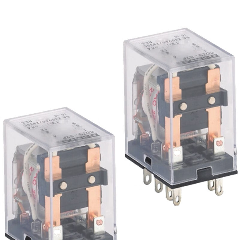 Delixi small electromagnetic relay CDZ9-52P DC24V CDZ952DB Unit: individual