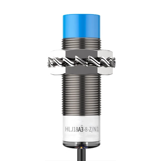 Xinkaichen HLJ18A3-8-Z/N1 Waterproof Proximity Switch M18 DC NPN Three-Wire Normally Open Blue Sensor HLJ18A3-8-Z/P2