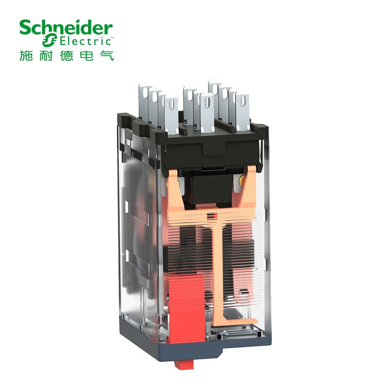 Schneider relay 230V RXM intermediate relay 11 feet | 3 open 3 closed AC230V RXM4AB with LED indicator RXM3AB2P7