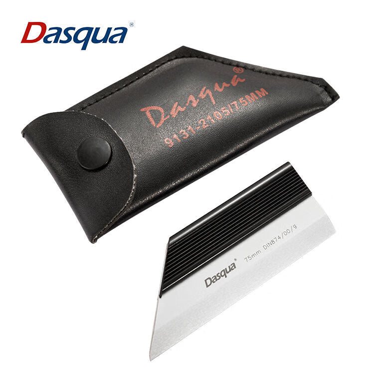 Dashico knife-edge straightedge, knife-edge flatness measuring ruler, grade 0, elevator and automobile cylinder head flatness measuring knife-edge ruler, 200mm knife-edge ruler, grade 1.