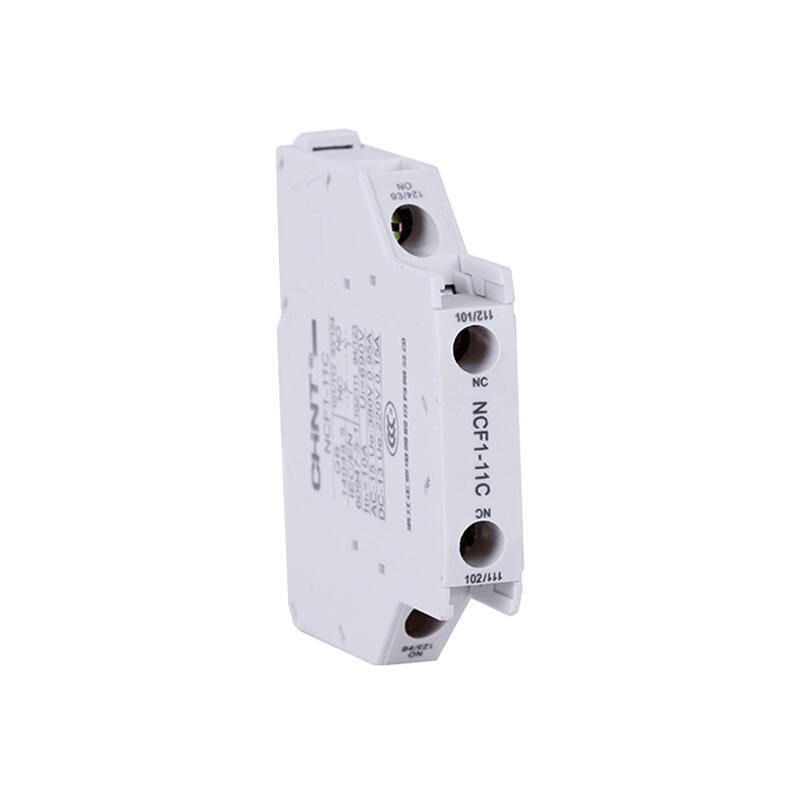 Chint contactor accessories, side-mounted auxiliary contacts; NCF1-11C side-mounted