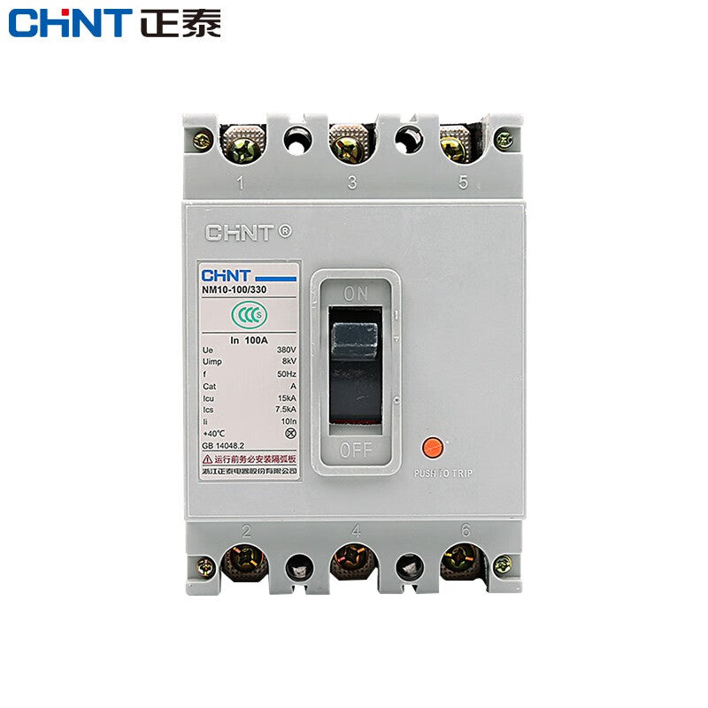 CHNT NM10-100/330-60A-G Plastic Case Circuit Breaker