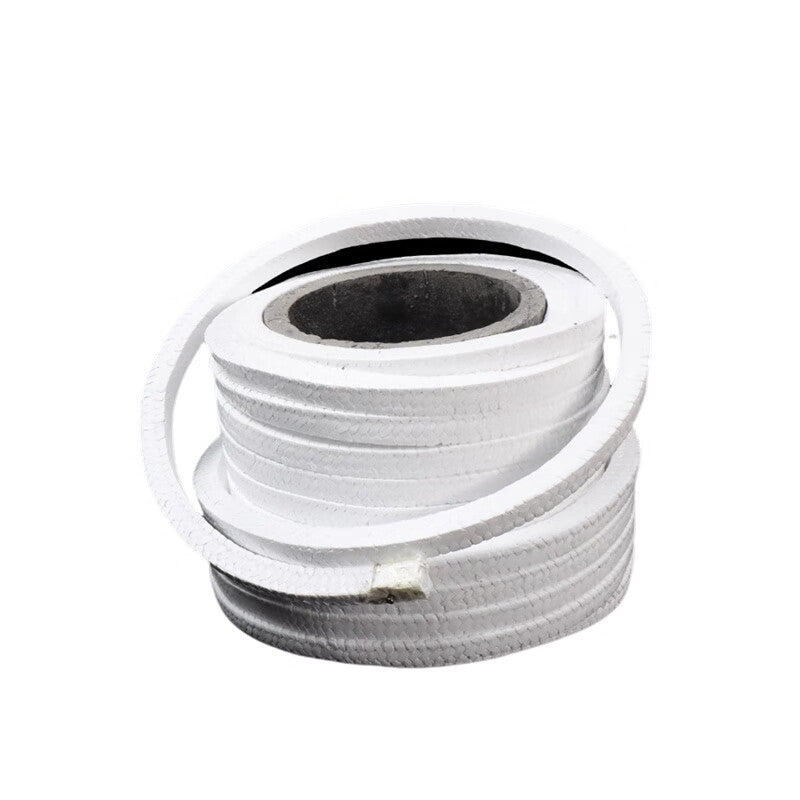 Yonghao Yinghong PTFE Packing Oil-Free White Polytetrafluoroethylene (PTFE) Sealing Strips, Customizable, 10mm*10mm (Oil-Free), Price Per Meter