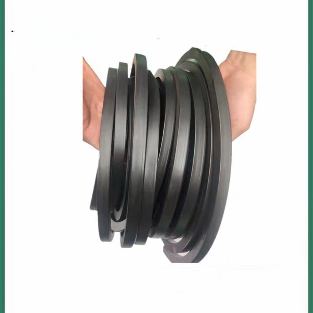 ZHIDE Fluororubber Square Strip, FKM Material Sealing Strip, 6*6, 1 meter