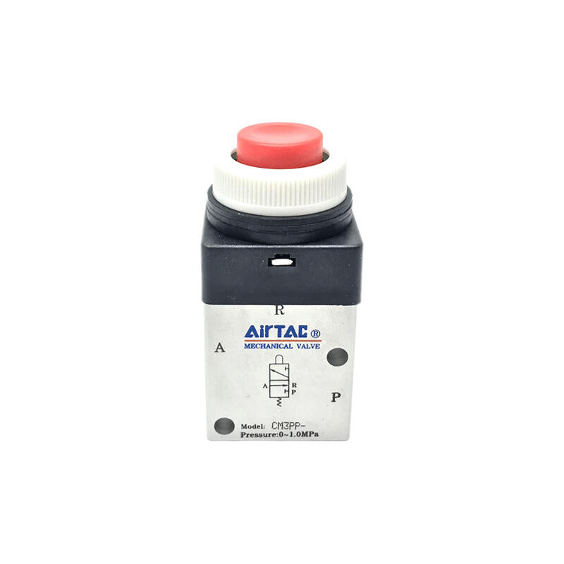 AirTAC convex push button manual valve (1/4); CM3PP08R