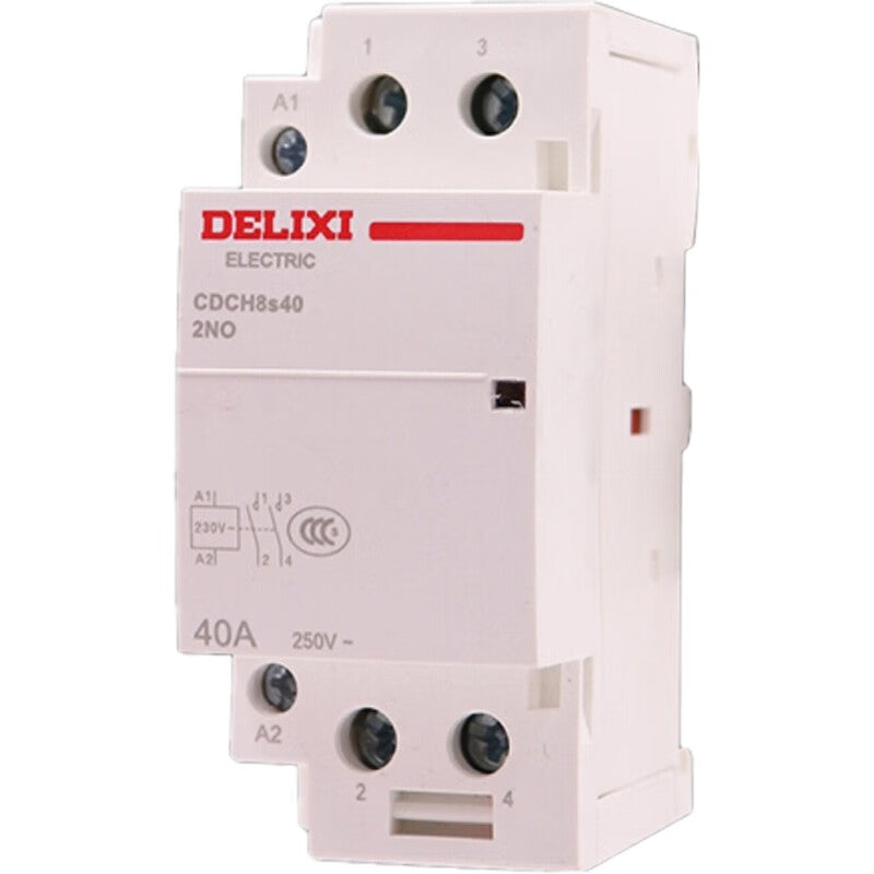 DELIXI ELECTRIC CDCH8s40 40A Contactor 2P 2NO 220-240V