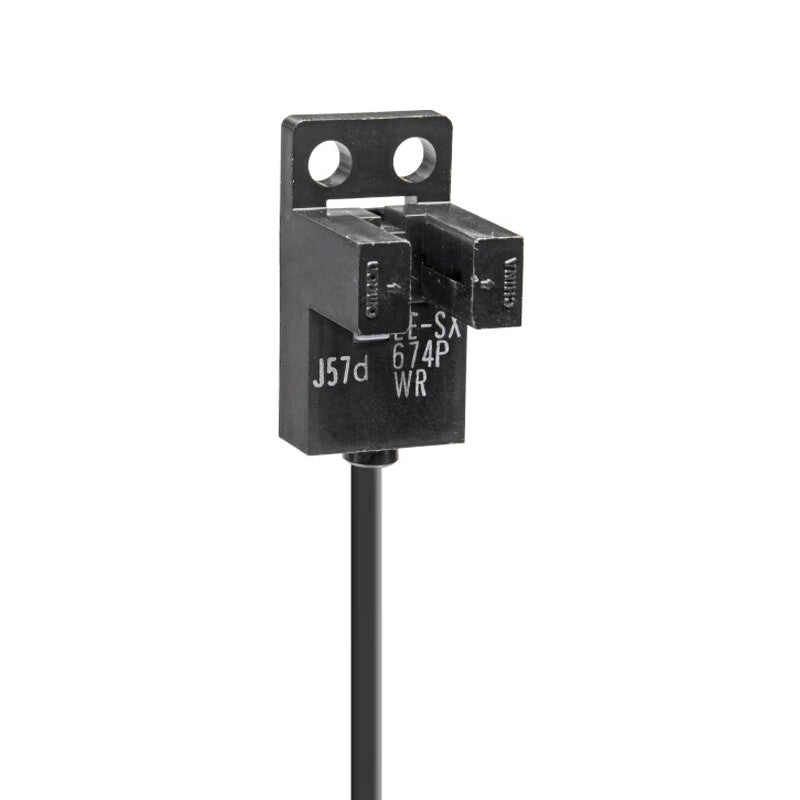 Omron wire lead type micro photoelectric sensor; EE-SX674P-WR 1M