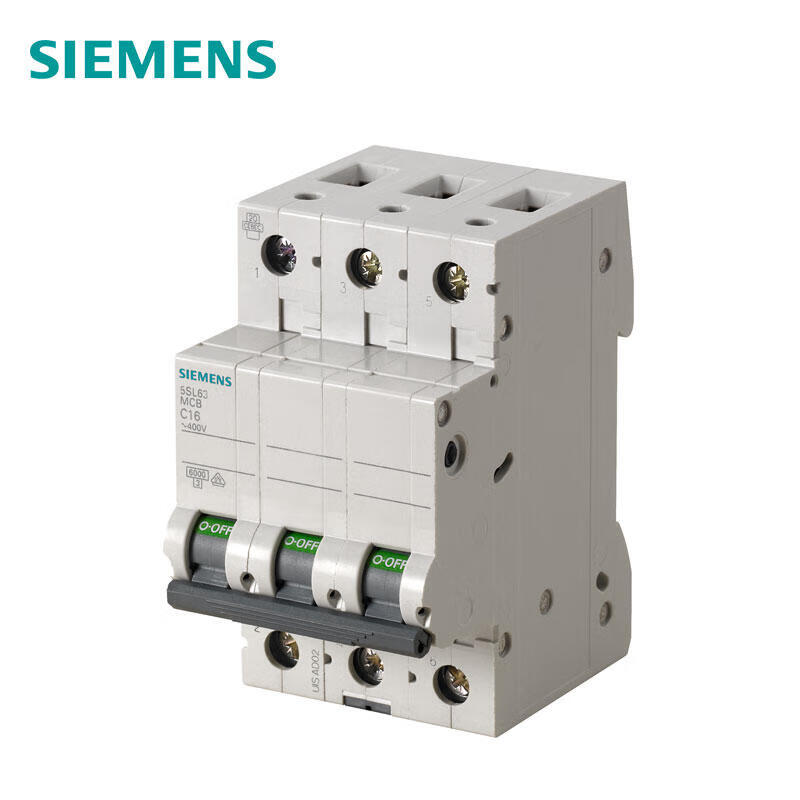 Siemens 5SL6 3P C20 Miniature Circuit Breaker