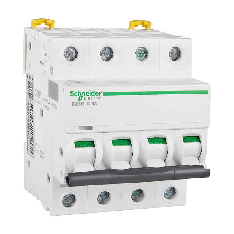 Schneider Electric iC65N 4P D6A Miniature Circuit Breaker