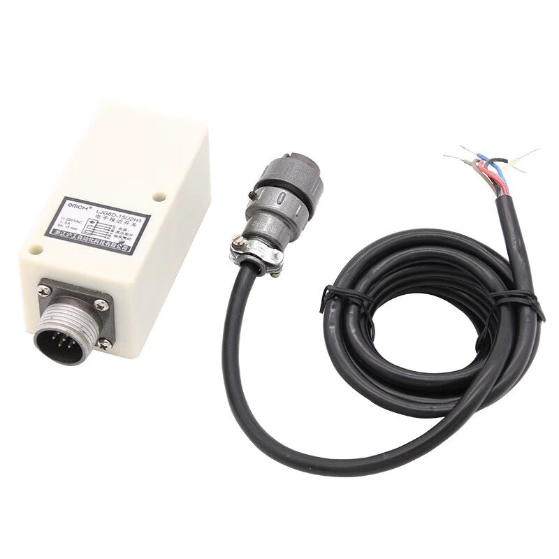 Xinkaichen LJG8D-15/J2H1 Electronic Proximity Switch AC 220V Normally Open + Normally Closed Square Sensor