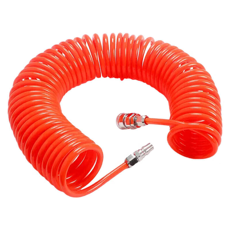 Yahai EVA spring tube; EVA8×5×9M-with connector orange