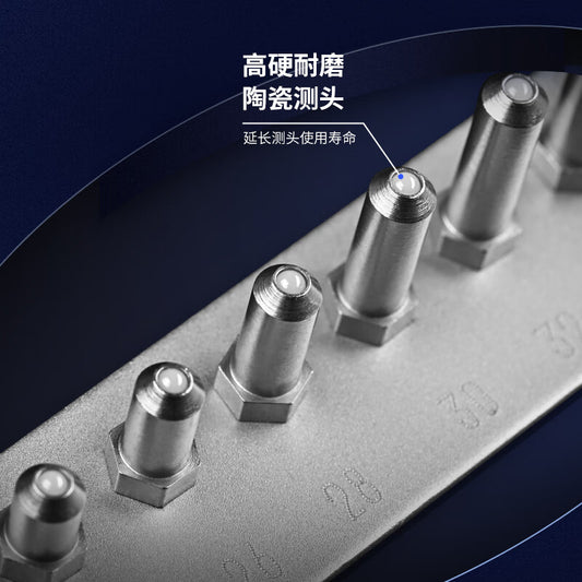 A set of high-precision DIP (dial) gauges for measuring internal diameters (18-35mm) with pointer-type indicators.
