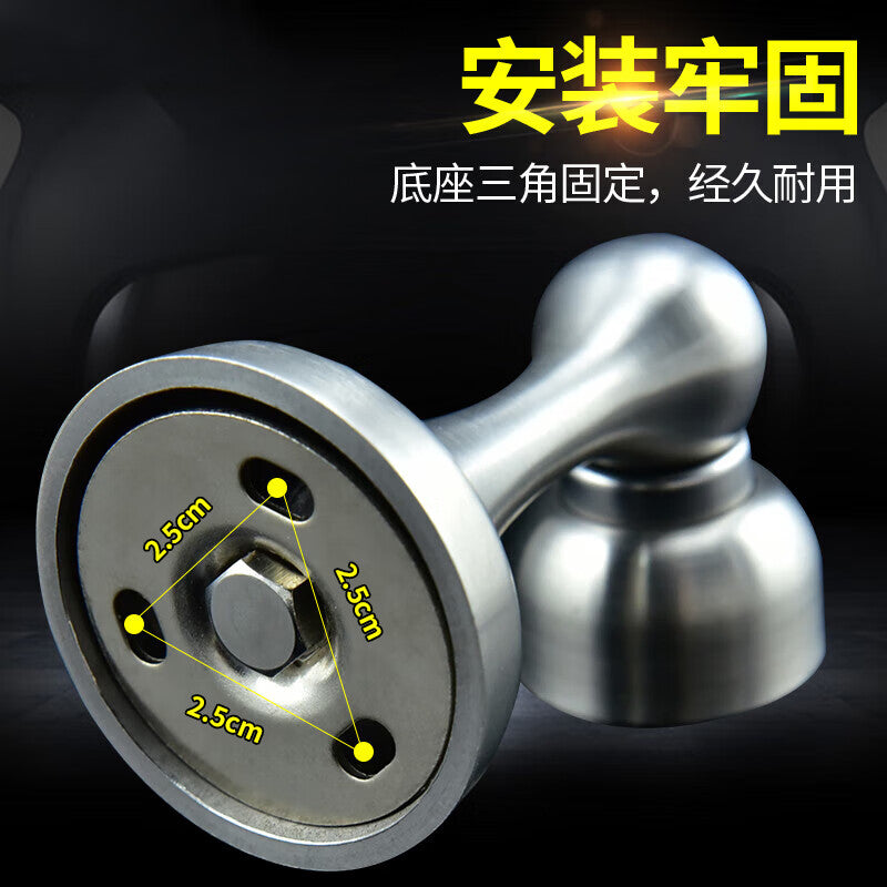 Primary-grade door catcher, strong magnetic stainless steel, anti-collision door, security door, floor catcher, top catcher, extra thick stainless steel brushed door catcher.