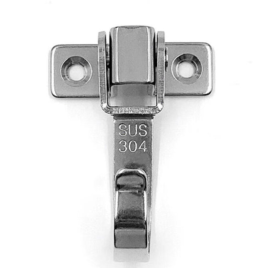 Jingu Lao 304 Stainless Steel Movable Hooks, Wall Hooks, Ceiling Hooks, Door Hooks, Bathroom Storage Hooks, 2 Pieces with Screws