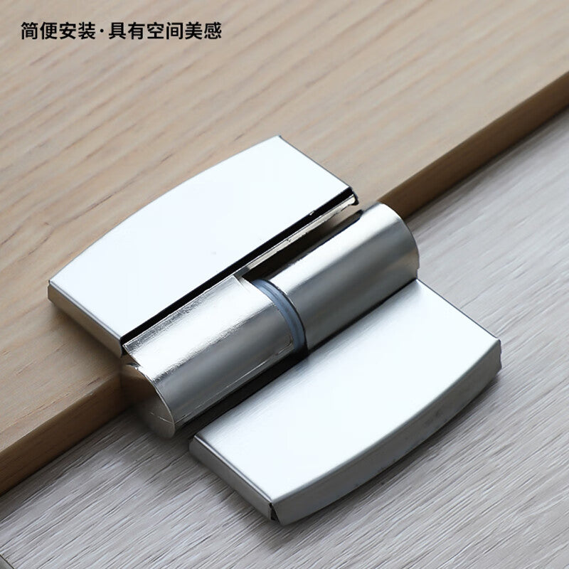 Thousand-speed wheel hardware accessories public restroom partition hinges, thickened flat door style (left or right not distinguished)