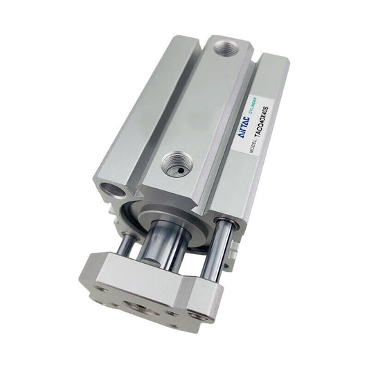 AirTAC ultra-thin cylinder, double acting, with guide rod, with magnet ring; TACQ50X75S