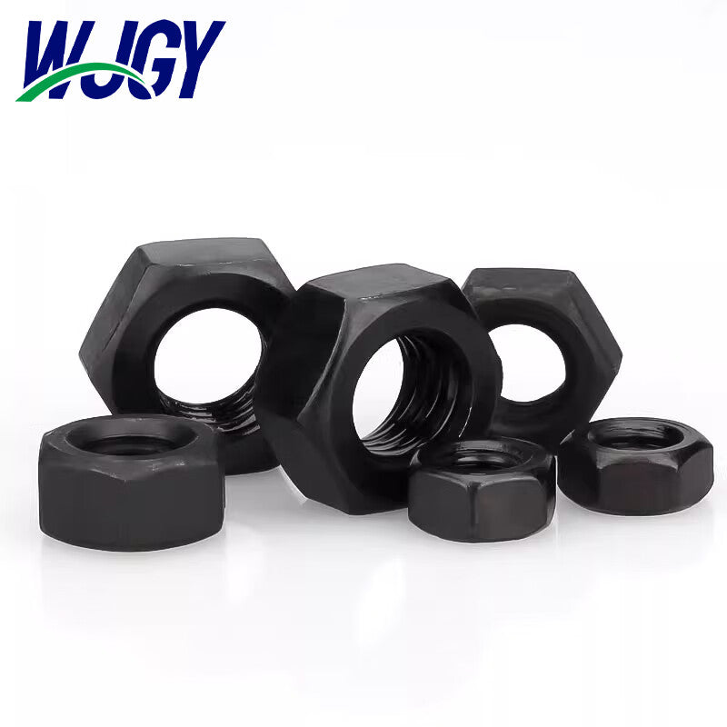WJGY hexagonal head nuts, blackened, grade 8.8, M24