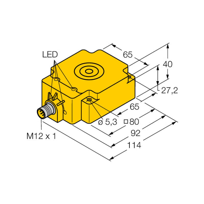 TURCK read/write head; TNLR-Q80-H1147