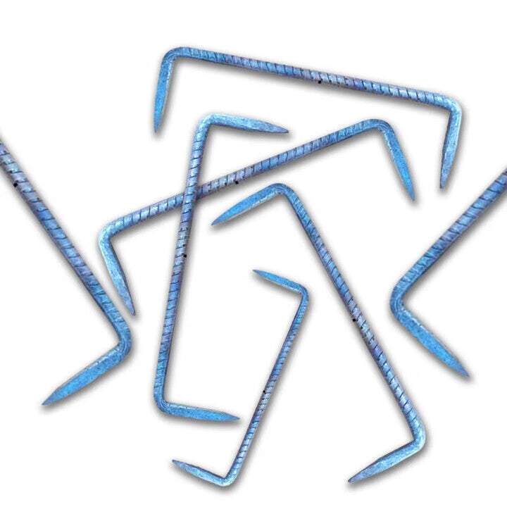Yongli Shangyuan steel nail, long grab nail, iron nail with two pointed ends, boat nail, king nail, digging nail, 8*200*50mm (10 pieces per pack)