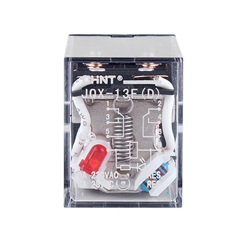 Chint (CHNT) RXJPC 710037219310220 Middle small relay AC wide 8-pin JQX-13F(D)/2Z plugged into AC220V