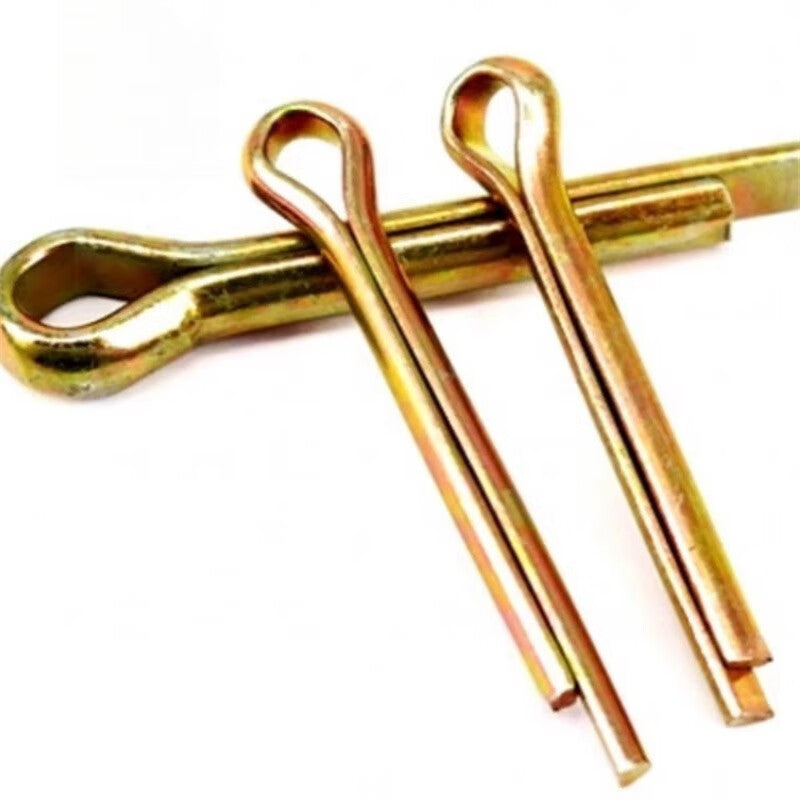 Stingxu galvanized cotter pins, hairpin pins, safety pins, U-shaped pins, steel pins, clip pins, elastic pins, shaft pins, insert pins, 5*55 (50 pieces)