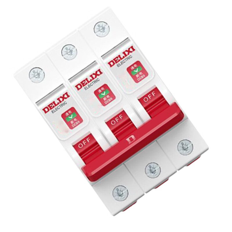 DELIXI ELECTRIC DEB9 Type C 3P 10A Circuit Breaker