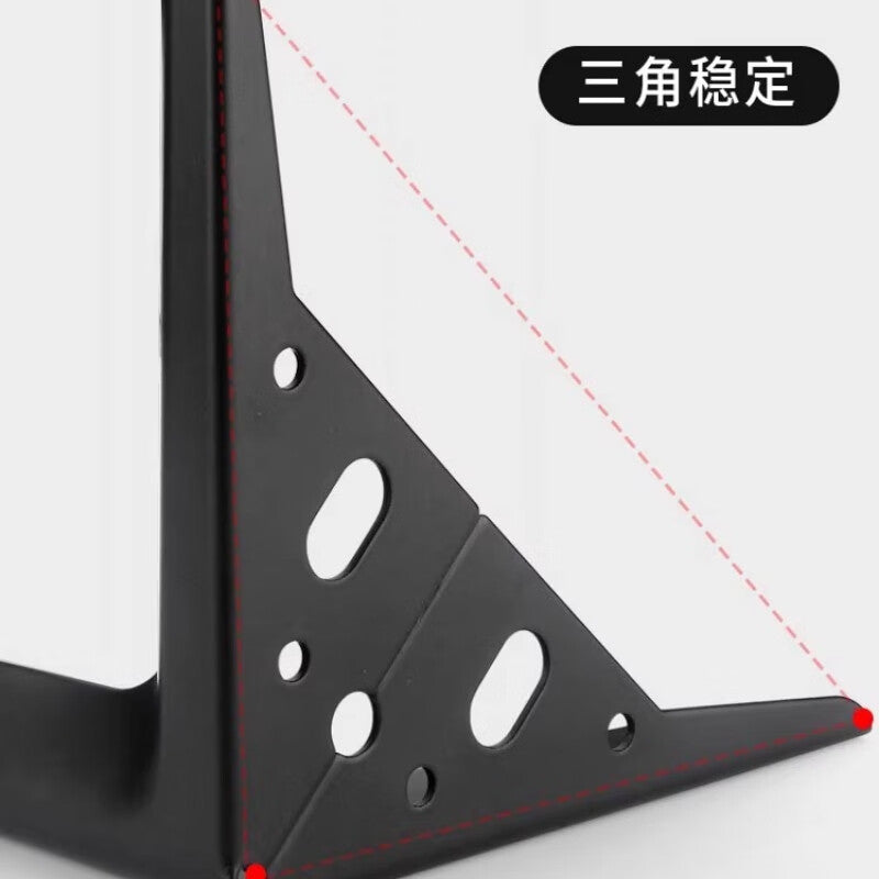 Shanhe Furniture Support Sofa Legs, Coffee Table Legs, Cabinet Height-Enhancing Legs, Matte Black (25cm Height, Thickened Version)