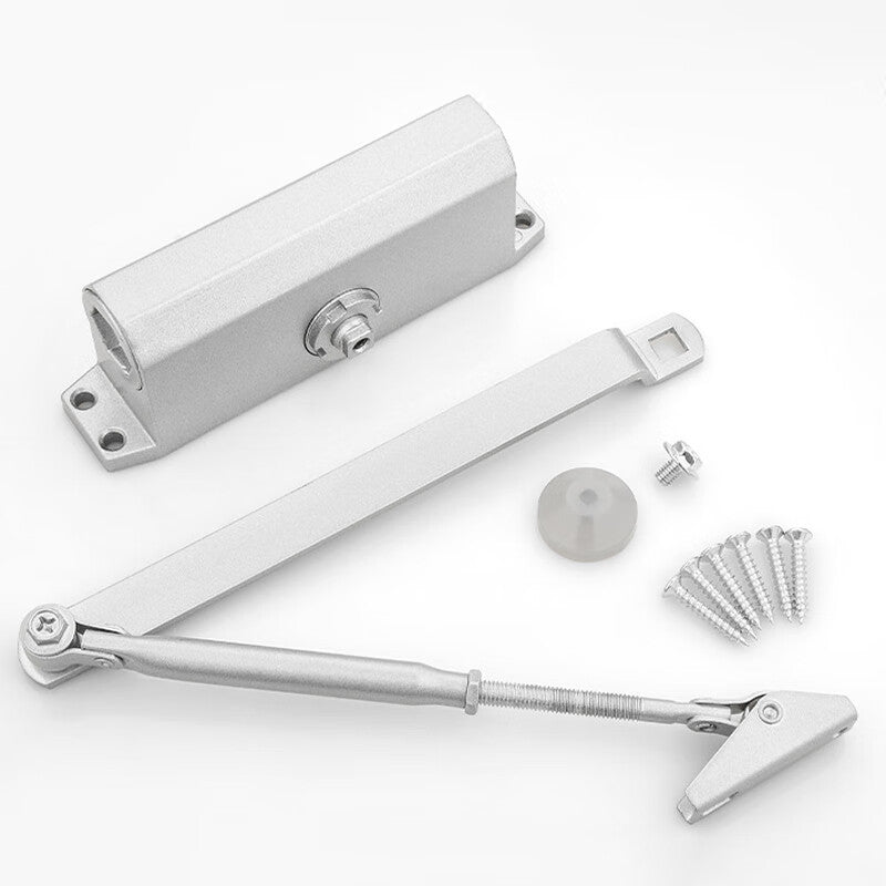 Deqi door closers, automatic door closers for fire doors and fireproof doors, hydraulic buffer door closers.