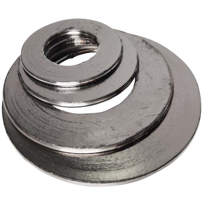 Hurricane-type metal spiral wound gaskets, high-temperature flange sealing graphite gaskets. Unit: piece. DN150
