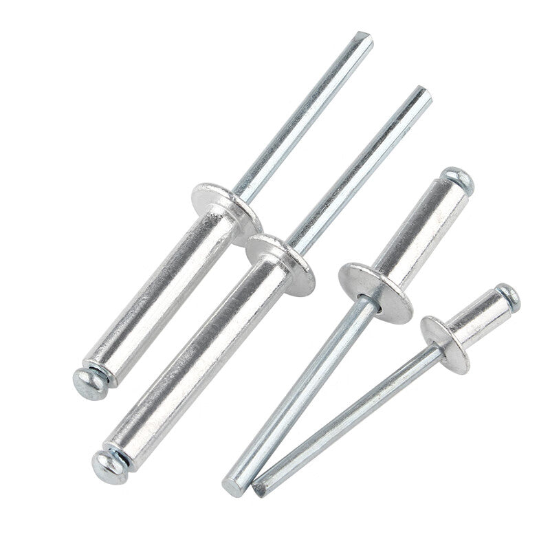 Merio Aluminum Blind Rivets, Round Head Open Type, 4*10 per box (1000/box)