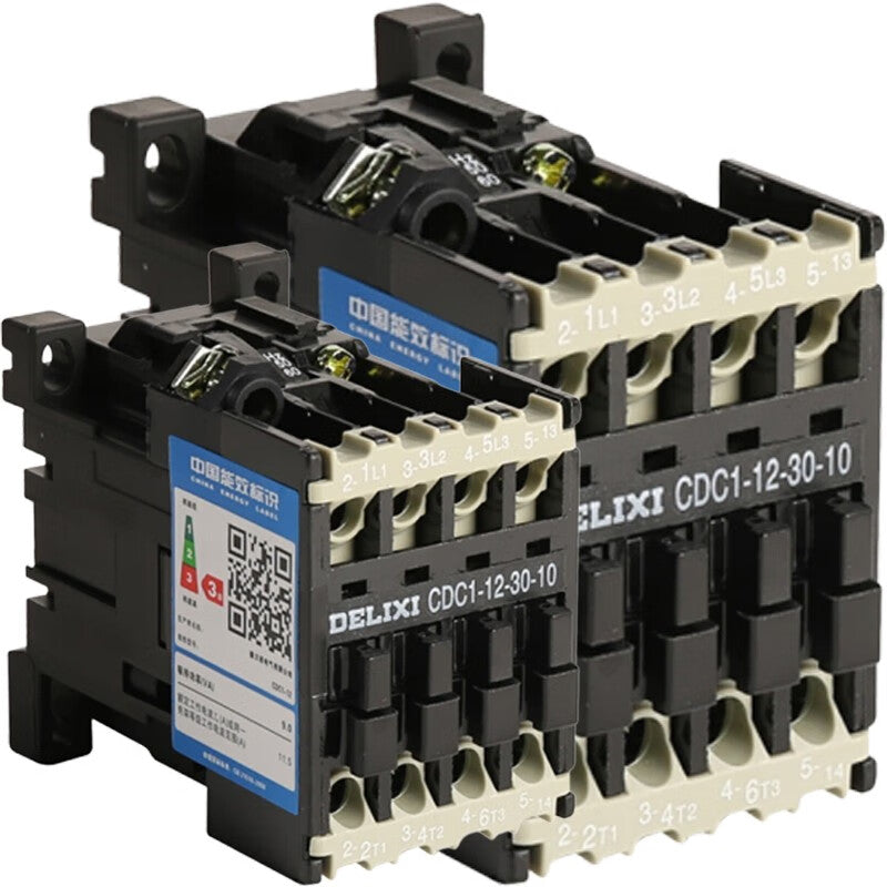 DELIXI CDC1-12-30-10 Contactor - 220V, Customizable Options