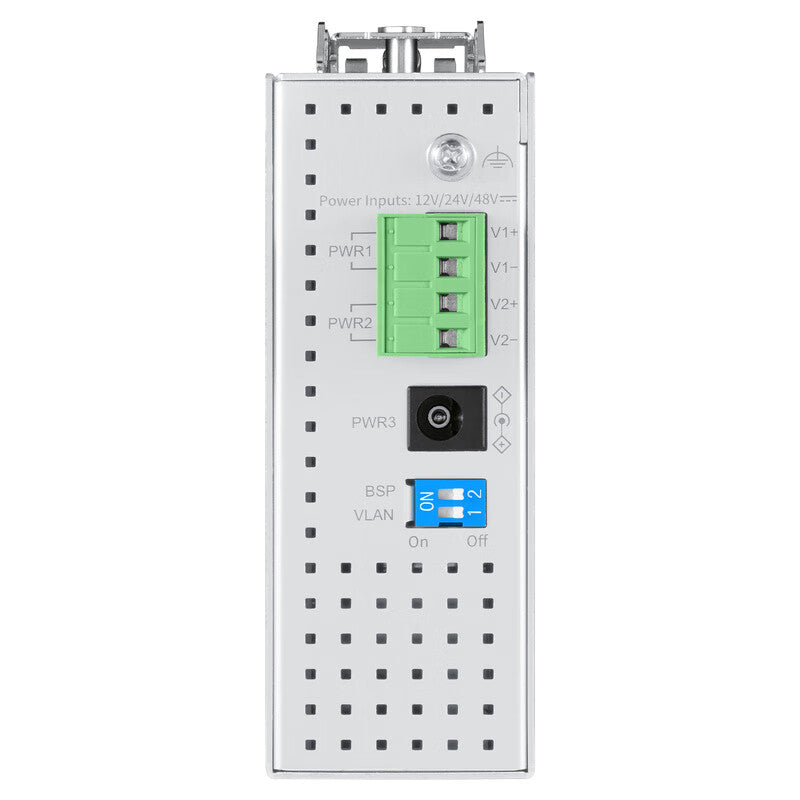 TP-LINK industrial Ethernet switch; TL-SL1216 industrial grade, 16 ports, provides 14 100M adaptive RJ45 ports, 2 100M adaptive RJ45 ports, industrial grade operating temperature: -40℃~75℃