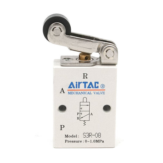 AirTAC Roller Lever Mechanical Valve (1/4); S3R08