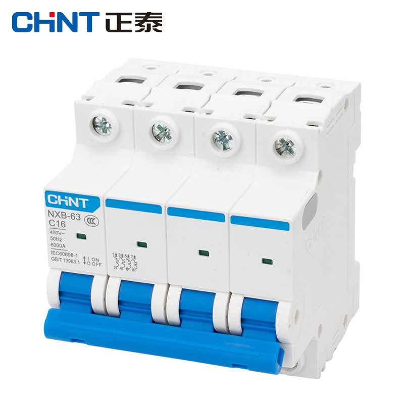 Chint NXB-63-4P-C16 Industrial Circuit Breaker Air Switch
